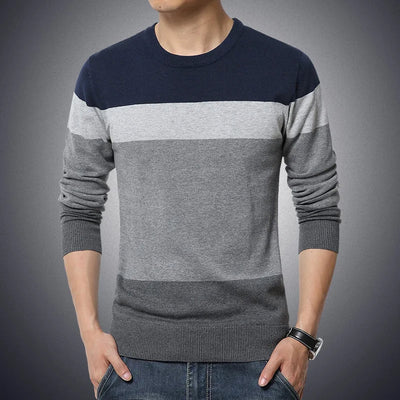 Casual cotton sweater for men