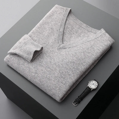 Wool V-Neck Sweater