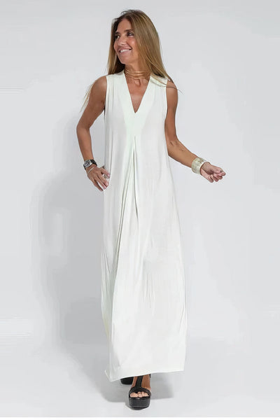 ISABELL - Elegant Maxi Dress with Knit Sweater as a Gift